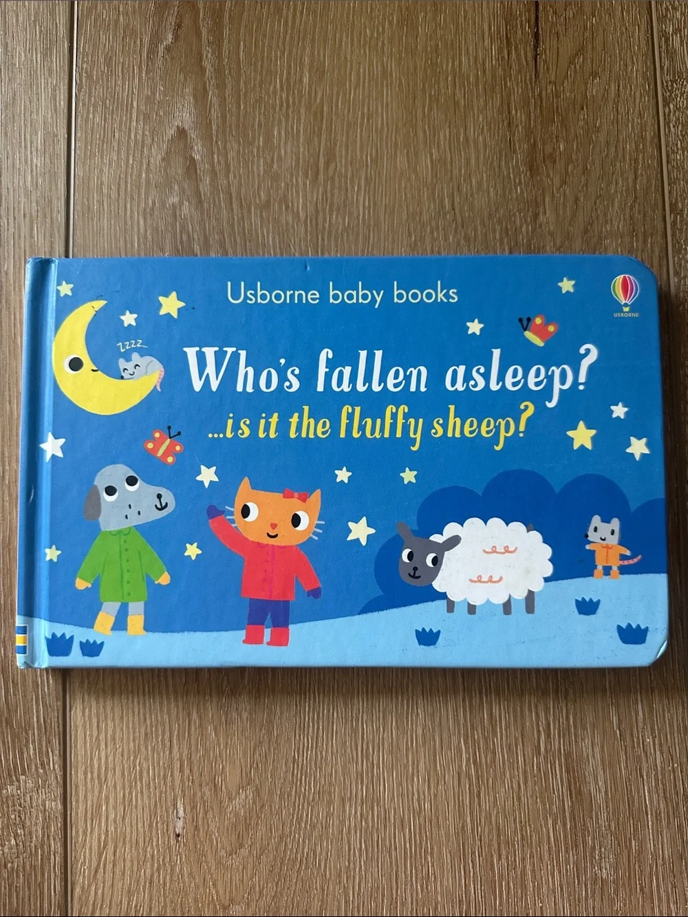 Usborne Who's Fallen Asleep? Board Book - Blue